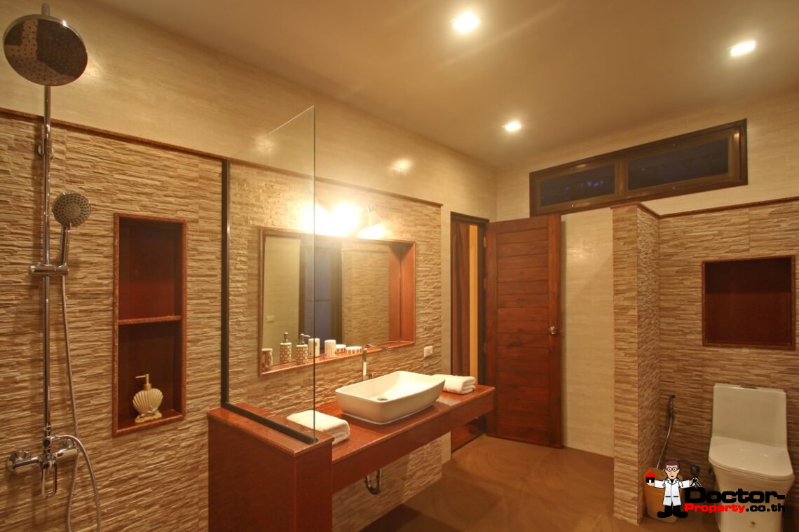 Privat Pool Garden Villa – 3 Bedrooms – Bang Rak – Koh Samui – for sale